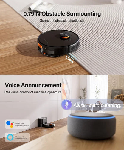 Purerobo X7-D LDS Robot Vacuum Cleaner – Auto Emptying