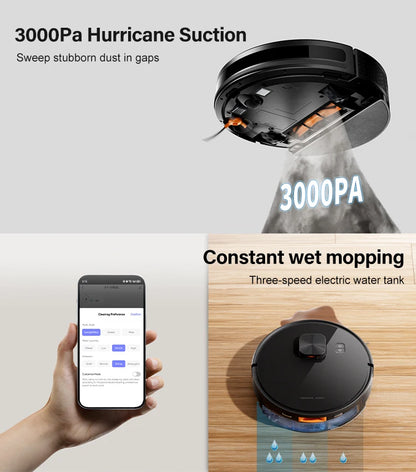 Purerobo X7-D LDS Robot Vacuum Cleaner – Auto Emptying