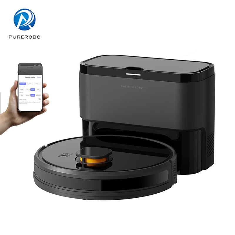 Purerobo X7-D LDS Robot Vacuum Cleaner – Auto Emptying