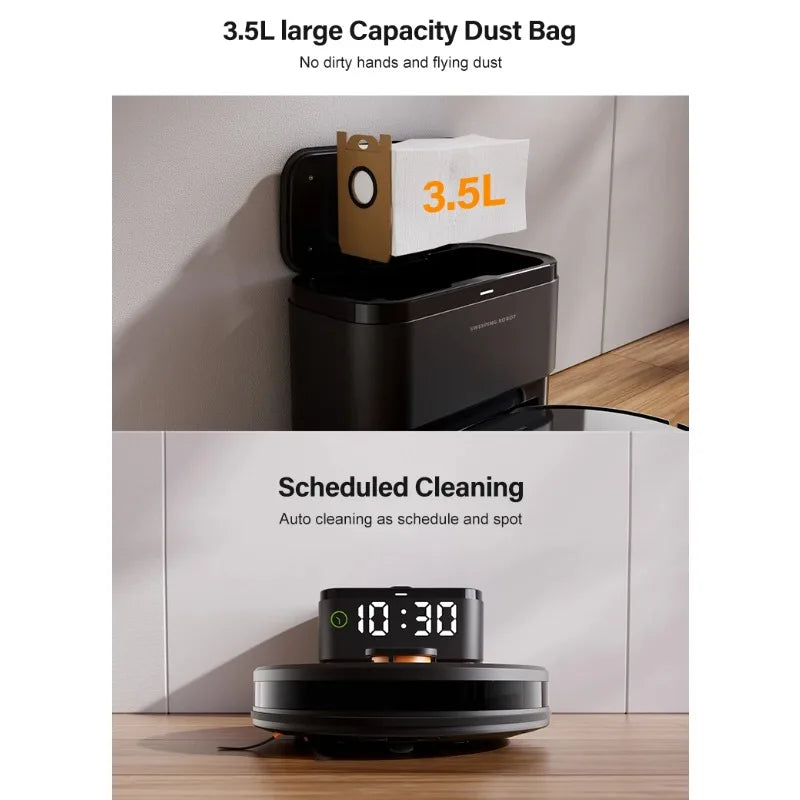 Purerobo X7-D LDS Robot Vacuum Cleaner – Auto Emptying