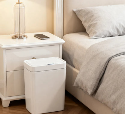 Touchless Smart Sensor Trash Can – 15L with Auto Bagging
