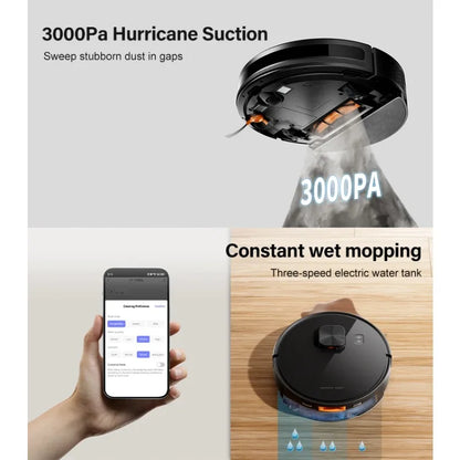 Purerobo X7-D LDS Robot Vacuum Cleaner – Auto Emptying