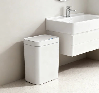 Touchless Smart Sensor Trash Can – 15L with Auto Bagging