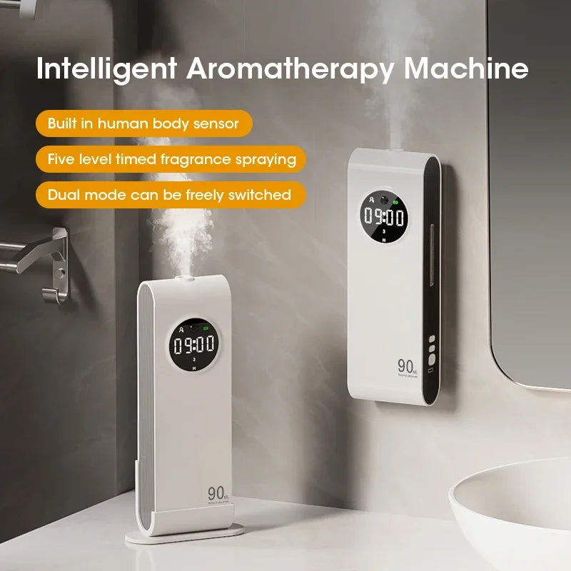 Intelligent Aromatherapy Machine Multi Functional Desktop Wall Mounted Aromatherapy Machine USB Air Freshness Purification
